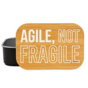 Agile Development, Scrum Coach Hoodie - Lunch Box - black - Front