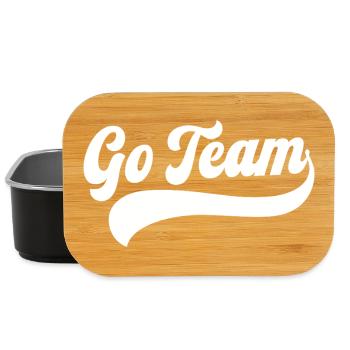 Go Team - Lunch Box - black - Front