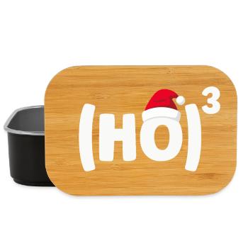 Weihnachtsmann  - Lunch Box - Schwarz - Vorne