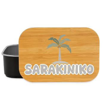 Sarakiniko as a holiday - Lunch Box - black - Front