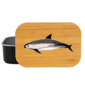 Vaquita marina - Mexican porpoise - Marsouin - Lunch Box - black - Front
