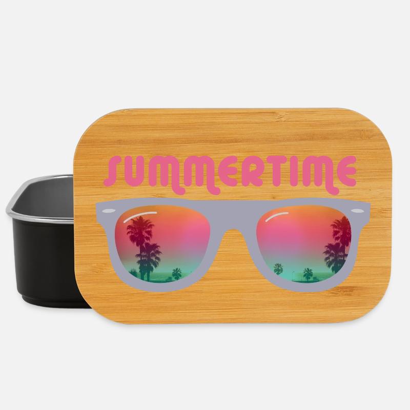 Summertime - Sonnenbrille - Lunch Box - Schwarz