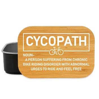 Cyclopath Ride Kostenloses T-Shirt - Lunch Box - Schwarz - Vorne