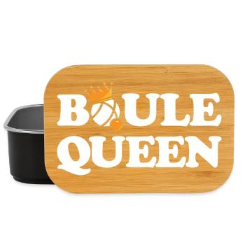 Tenue Boule Queen Queen pour les joueurs de boule à - Boîte à goûter - noir - Devant