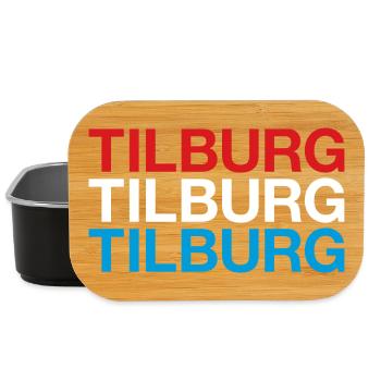 TILBURG Netherlands Netherlands Flag - Lunch Box - black - Front