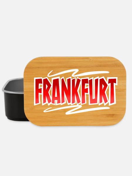 Frankfurt - Lunch Box - Schwarz