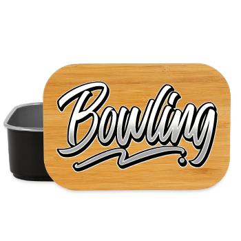 Bowling - Lunch Box - Schwarz - Vorne