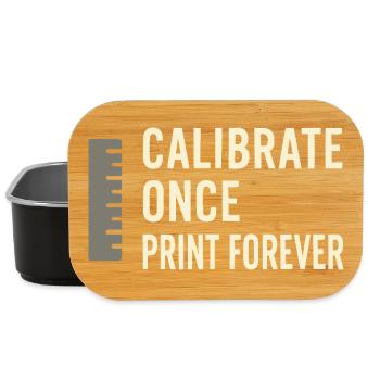 3D Printing Maker Culture DIY Crafter - Lunch Box - black - Front