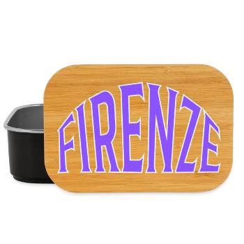 Firenze Florence - Lunch Box - black - Front