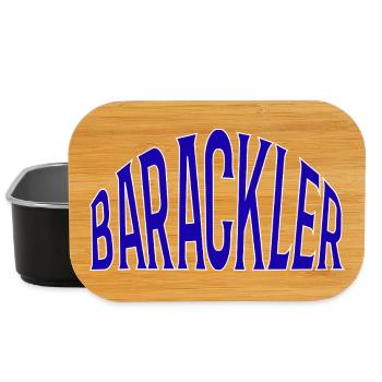 Barackler - Lunch Box - Schwarz - Vorne