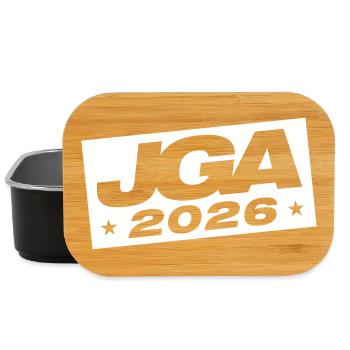 Jga 2026 Bachelor Party - Lunch Box - black - Front