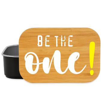Be the one! - Lunch Box - Schwarz - Vorne
