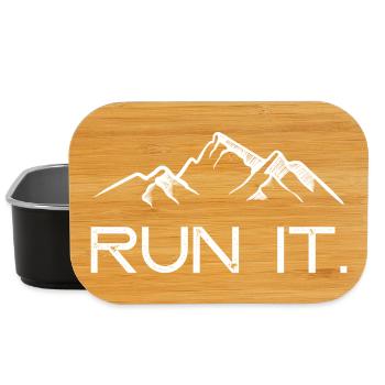 Ultra Running – Lauf es! - Lunch Box - Schwarz - Vorne