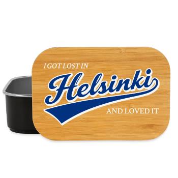 Ich habe mich in Helsinki verlaufen und es geliebt - Lunch Box - Schwarz - Vorne