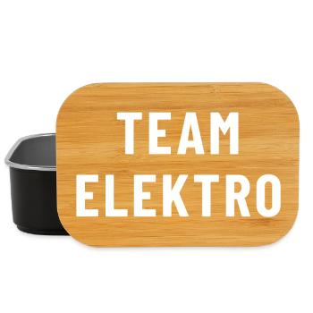 Team Electrical - Lunch Box - black - Front