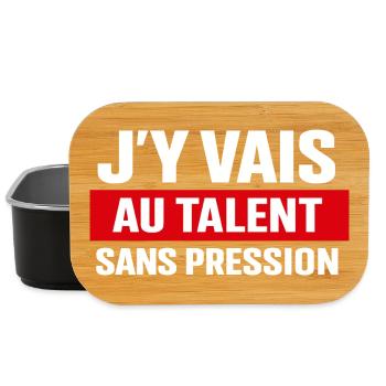 Soit j'ai raison soit tu as tort cadeau drôle  - Boîte à goûter - noir - Devant