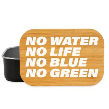 WATER - Lunch Box - Schwarz - Vorne
