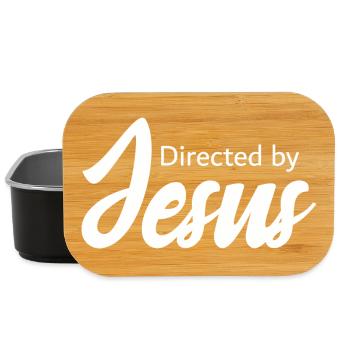 Regie_Jesus Statement - Lunch Box - black - Front