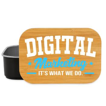 Digital Marketing Manager - Lunch Box - Schwarz - Vorne