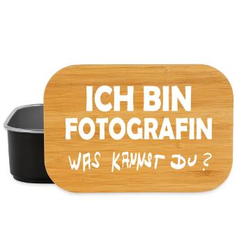 Job Fotografin - Lunch Box - Schwarz - Vorne