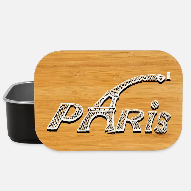 PARIS - Lunch Box - Schwarz