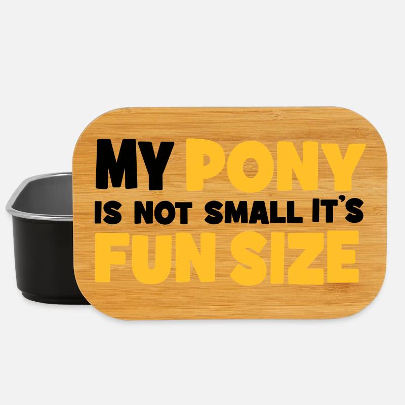 Pony - Lunch Box - Schwarz