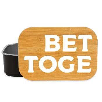 Better Together No1 partner look - Lunch Box - black - Front