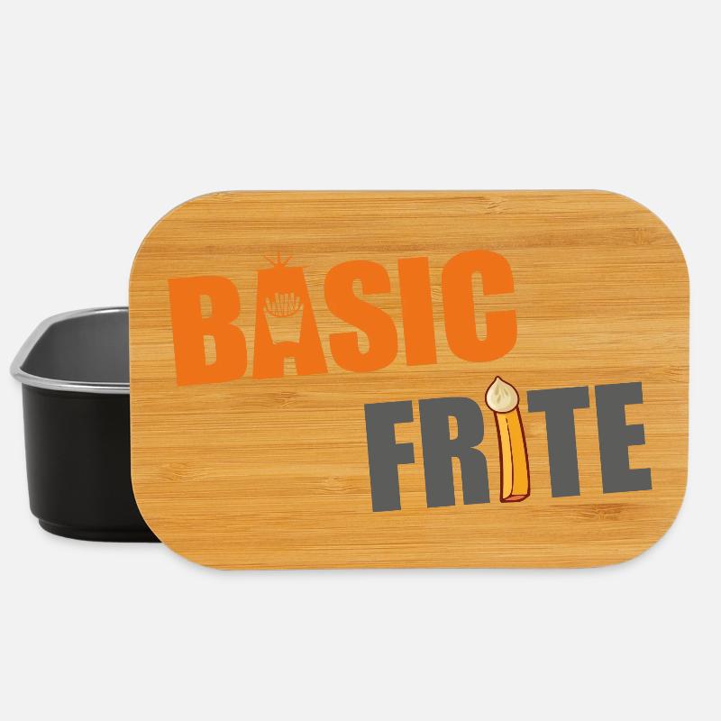 Grundlegende Pommes 2 - Lunch Box - Schwarz