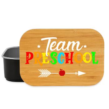 Team Vorschule - Lunch Box - Schwarz - Vorne