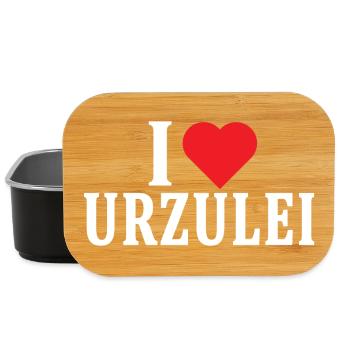 t-shirt Io amo Urzulei t-shirt Sardegna - Lunch Box - black - Front