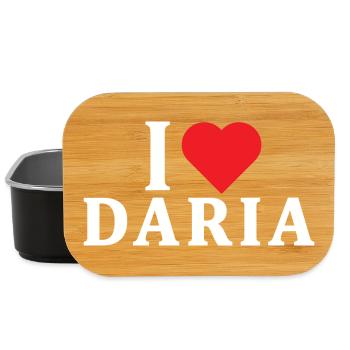 t-shirt J’adore Daria t-shirt idée cadeau - Boîte à goûter - noir - Devant
