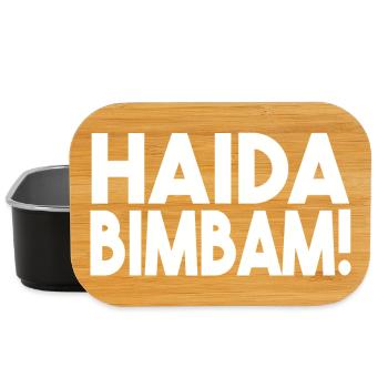 Haida Bimbam - Lunch Box - Schwarz - Vorne