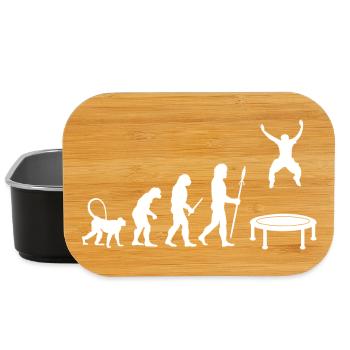 Trampolinspringer Entwicklung - Lunch Box - Schwarz - Vorne
