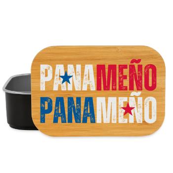 Drapeau panaméen, fierté panaméenne - Boîte à goûter - noir - Devant