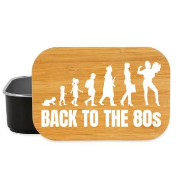 80s Girls to Adults - Lunch Box - black - Front