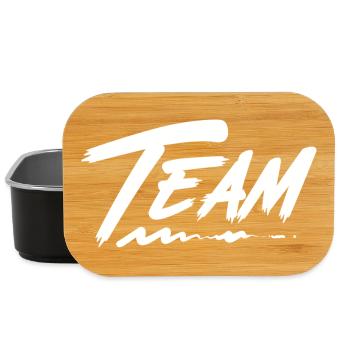 Team  - Lunch Box - Schwarz - Vorne