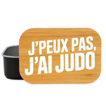 I can't I have judo humor gift - Lunch Box - black - Front