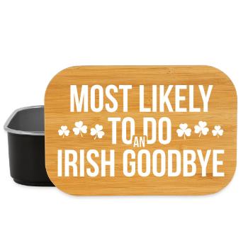 Most Likely Irish Goodbye - Lunch Box - black - Front