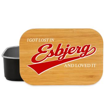 Ich habe mich in Esbjerg verlaufen und es geliebt - Lunch Box - Schwarz - Vorne
