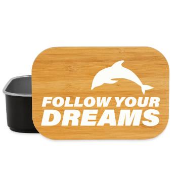 Follow Your Dreams - Lunch Box - black - Front