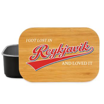 Ich habe mich in Reykjavik verlaufen und es geliebt - Lunch Box - Schwarz - Vorne
