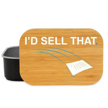 I'd sell that Funny Realtor Real Estate Agent - Lunch Box - Schwarz - Vorne