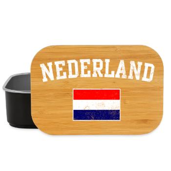 Nederland Arc Flag - Lunch Box - black - Front