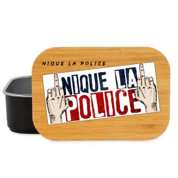 Fick die Polizei - Lunch Box - Schwarz - Vorne
