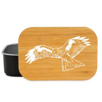 Falcon in white - Lunch Box - black - Front