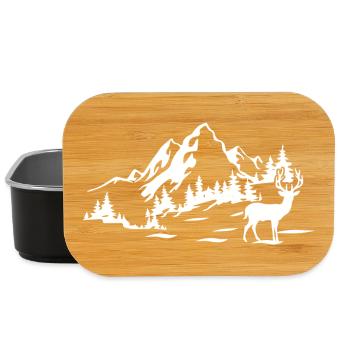Gebirge - Lunch Box - Schwarz - Vorne