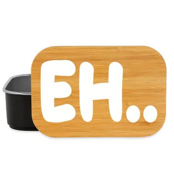 EH! - Lunch Box - black - Front