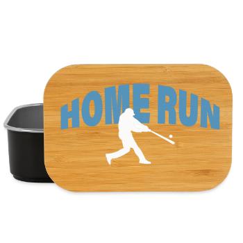 HOME RUN - Lunch Box - black - Front
