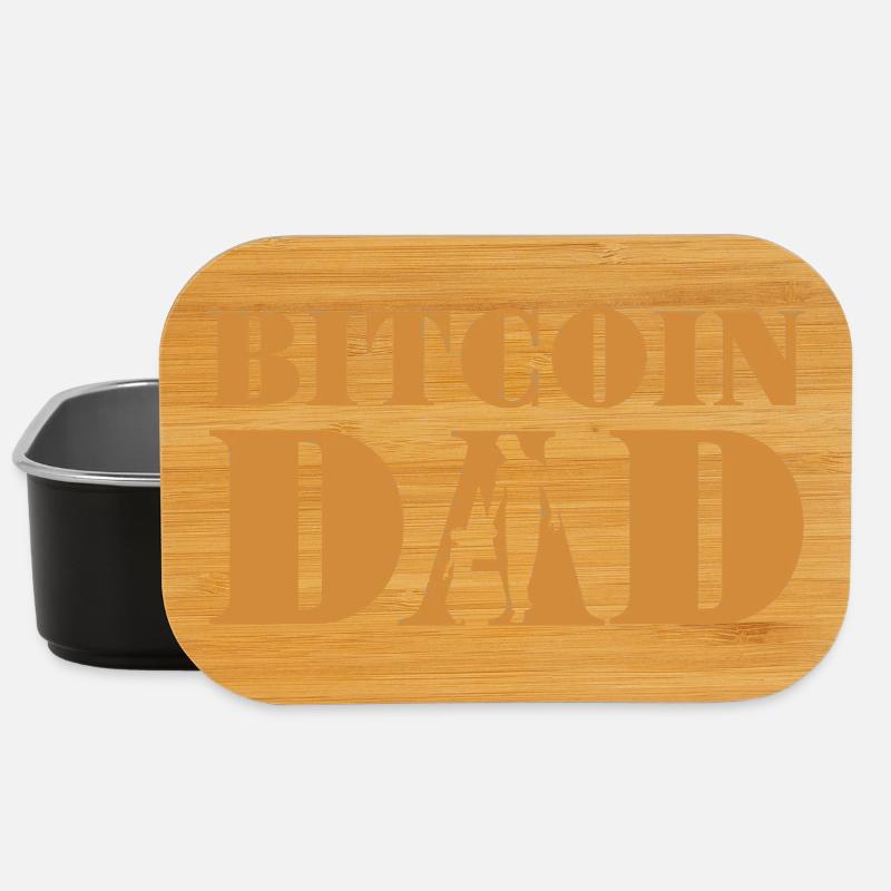 Bitcoin Dad - Lunch Box - black