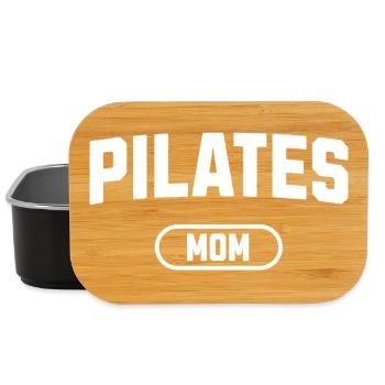 Maman Pilates - Boîte à goûter - noir - Devant